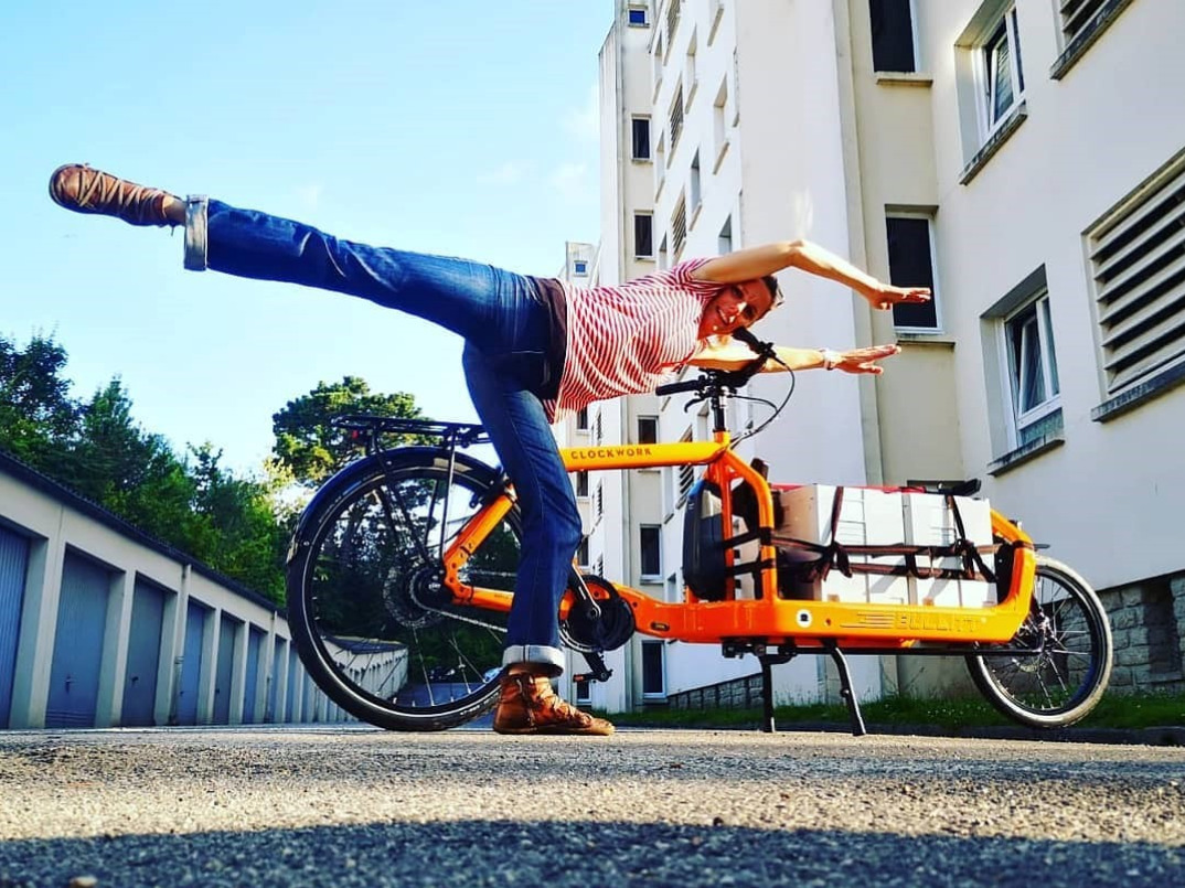 Travailler à vélo, ça vous tenterait ? 	